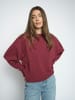 Mos Mosh MMKiki Celli O-LS Sweatshirt in Cabernet