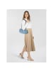 LIEBESKIND BERLIN Cecile Schultertasche S Leder 25 cm in blue denim suede