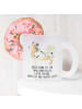 Mr. & Mrs. Panda Kaffeeglas Hund Australien Shepherd mit Spruch in Transparent