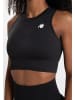 Gorilla Wear Olivia Nahtloses Crop-Top – Schwarz
