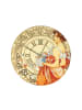 Goebel Wanduhr " Alphonse Mucha  Sommer 1900 " in Bunt