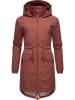 ragwear Wintermantel Crescend in Terracotta