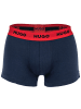 HUGO Boxershort 3er Pack in Blau/Grün/Schwarz