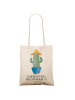 Mr. & Mrs. Panda Uni Tasche Kaktus Hut mit Spruch in Creme