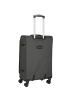D&N Travel Line 6704 4 Rollen Kofferset 3-teilig grau