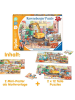 Ravensburger Lernspiel Puzzle 12 Teile tiptoi® Puzzle für kleine Entdecker: Baustelle - 2x12 Teile Ab 3 Jahre in bunt