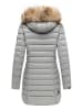 Marikoo Steppmantel Rose-Stepp in Grau