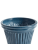 Beliani Outdoor Blumentopf MAIZE in Blau - (W) 43 x (H) 39 x (L) 43 cm