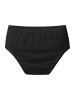 Haasis Bodywear 3er-Set: Maxislip m. Glanzgummi in schwarz