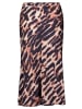 Betty Barclay Satinrock unifarben in Dark Blue/Rosé