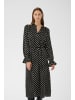 InWear Kleid ZeemaIW Gerade Passform in Black Spaced Dots
