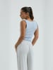 Seamless Basic Top Cotton in Hazy Sky