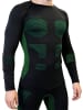 normani 2x Thermo-Langarmshirt UNISEX in Grün