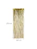 relaxdays 4x Partyvorhang in Gold - (B)100 x (H)250 cm