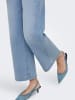 ONLY Jeans mit weitem Bein in Light Blue Denim