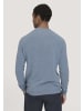 Hessnatur Strick Pullover in helles jeansblau