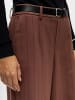 Object Hose mit weitem Bein in Cocoa Brown