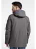 ICEBOUND Herren Wattierte Winterjacke in Steingrau