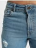 DENIM PROJECT Jeans-Shorts in clearblue washed destroy