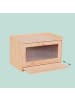 relaxdays Brotkasten in Natur - (B)40 x (H)26 x (T)25 cm