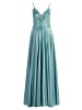 Vera Mont Abendkleid mit Placement in Bright Jade