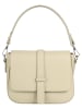 Samantha Look Umhängetasche echt Leder in beige