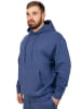Reichstadt Herren Regular Fit Sport Hoodie Marken-Stick in Dark Blue