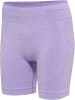 Hummel Hummel Tight Kurze Hose Hmlmt Training Damen Atmungsaktiv Feuchtigkeitsabsorbierenden Nahtlosen in LAVENDER MELANGE