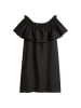 Marc O'Polo Carmen-Kleid loose in Schwarz