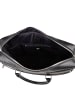 Lacoste Ossian Aktentasche Leder 41 cm Laptopfach noir
