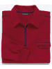 WITT WEIDEN Langarm-Poloshirt in rot