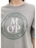 Marc O'Polo MOP Club '67   T-Shirt , Oversized, Back Print in Light Grey