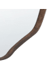 Beliani Wandspiegel MENVILLE in Braun - (W) 60 x (H) 90 x (L) 3 cm Vertikal