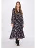 DreiMaster Vintage Damen Kleid in Schwarz