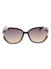 Guess Frauen Sonnenbrille Katzenauge Schwarz