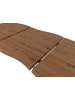 MCW Esszimmertisch O60 ausziehbar 120-180cm, Walnuss-Optik