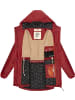 Navahoo Regenmantel Rainy Forest in Blood Red