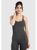 SMILODOX Tank Top Missie in Anthrazit