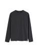 Polo Club T-Shirt MAN BLOCK TSHIRT LS IO LONG SLEEVE LOOSE FIT in Schwarz