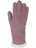 styleBREAKER Strickhandschuhe in Mauve