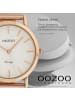 Oozoo Analog-Armbanduhr Oozoo Timepieces rosegold groß (ca. 45mm)