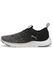 Puma Laufschuh "Softride Remi Slip-on Knit Wn's" in Schwarz