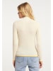 myMo Damen Strickpullover in Beige