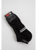 Gorilla Wear Viertelsocken - 2-pack - Schwarz