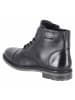 Bugatti Schnürstiefel in schwarz