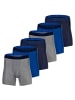 Under Armour Boxershort 6er Pack in Blau/Grau