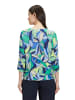 Betty Barclay Strickpullover mit Print in Green/Blue