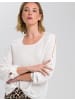 Marc Aurel Langarmbluse in offwhite