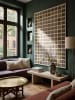 KADIMA DESIGN Teppich Wolle für Fußbodenheizung HAMPS modern Wohnzimmer in Erdtöne-Grün