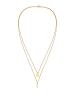 Elli Halskette 925 Sterling Silber Geo in Gold